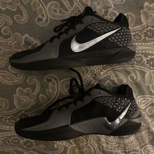 Nike Sabrina 2 'Mirrored' Black Silver Men's Basketball Shoes - Worn Once